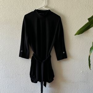 Elegant Zara Black Women's Dress